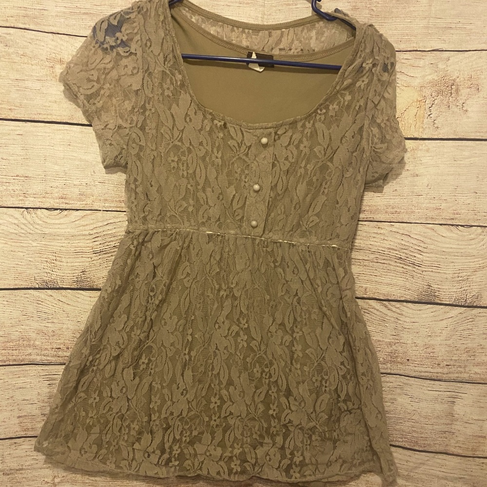 Lacey Maternity Short Sleeve Top